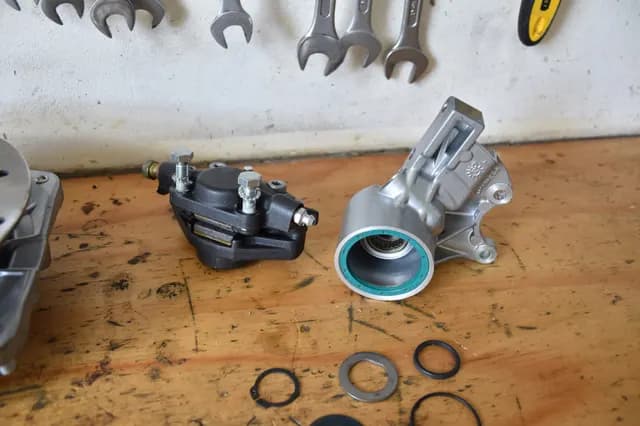 Sprint Front Fork Disc Brake Conversion