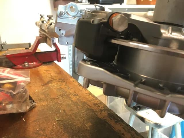 Sprint Front Fork Disc Brake Conversion