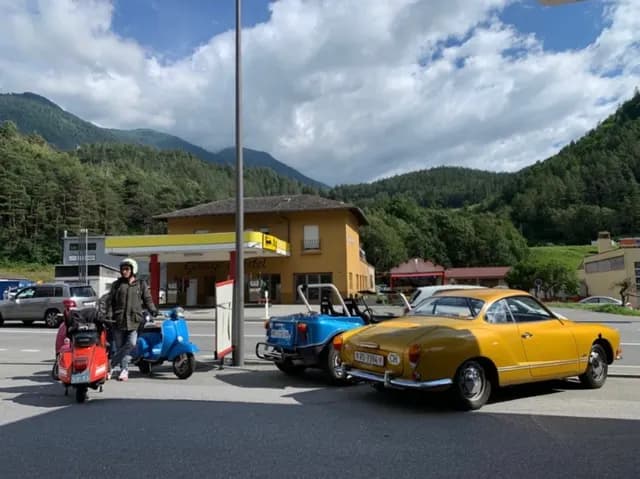 Testdrive of the SV in the Swiss alpsn