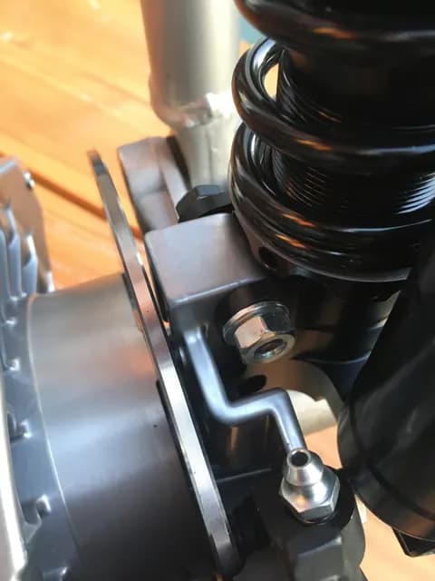 Sprint Front Fork Disc Brake Conversion