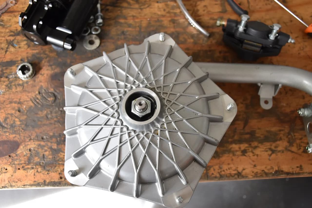 Sprint Front Fork Disc Brake Conversion