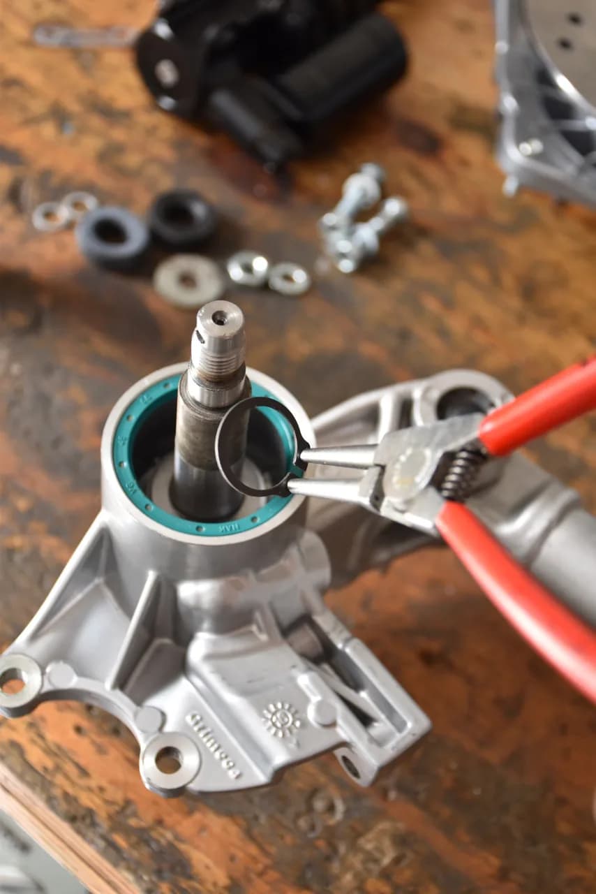 Sprint Front Fork Disc Brake Conversion