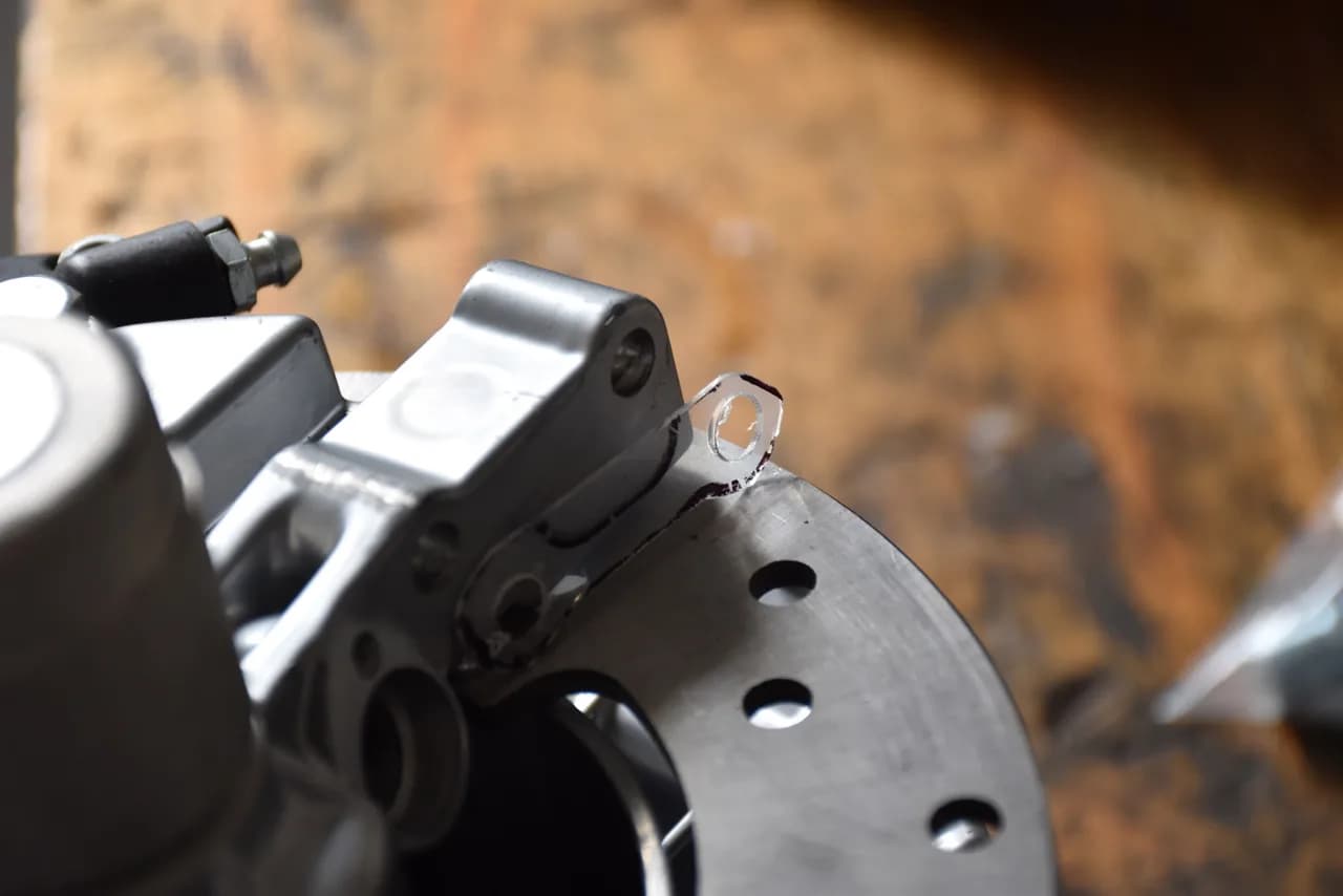 Sprint Front Fork Disc Brake Conversion