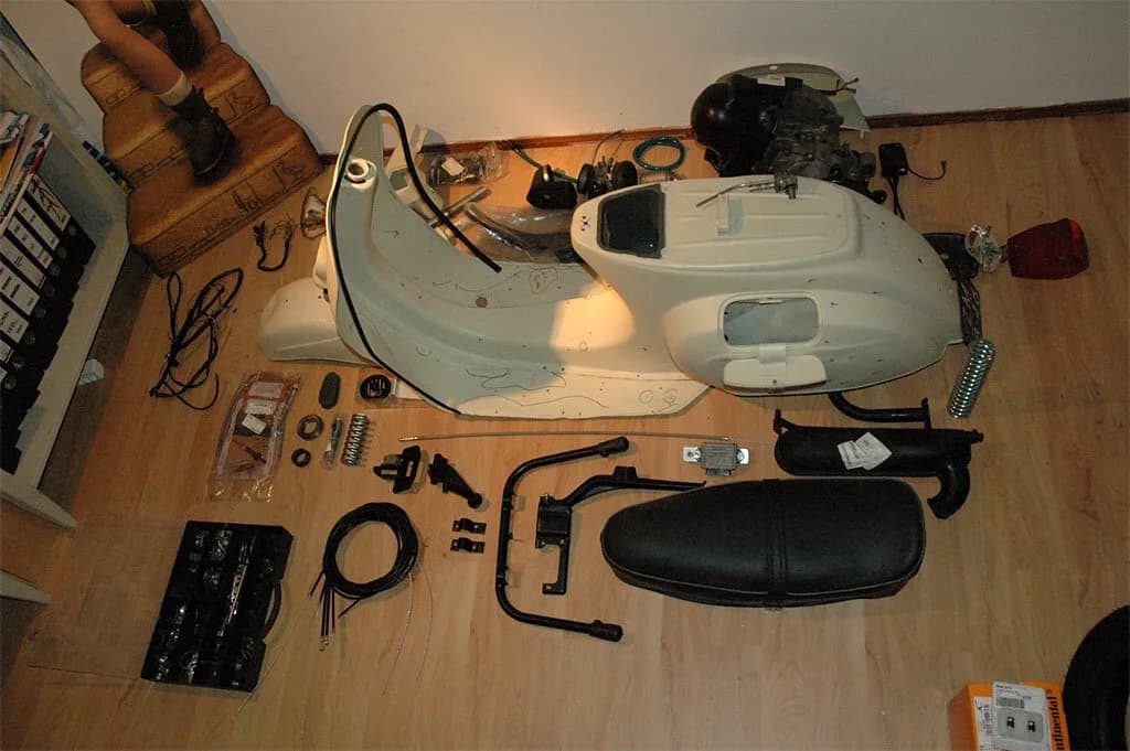 Previous Vespa's