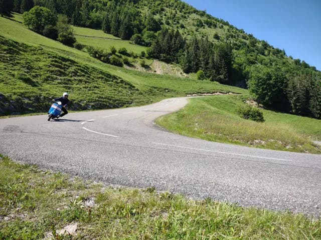 Testdrive of the SV in the Swiss alpsn