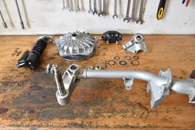 Sprint Front Fork Disc Brake Conversion