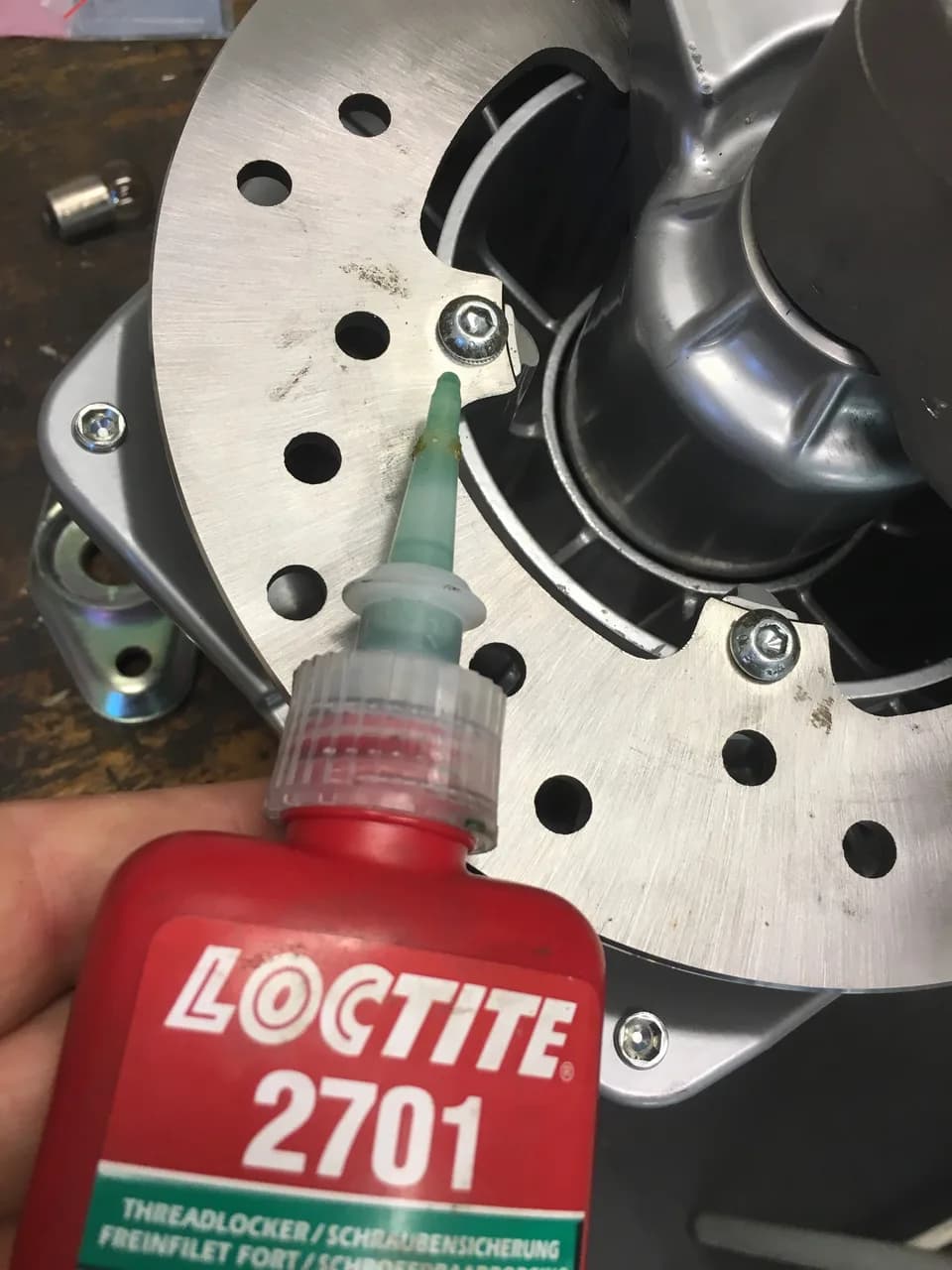 Sprint Front Fork Disc Brake Conversion