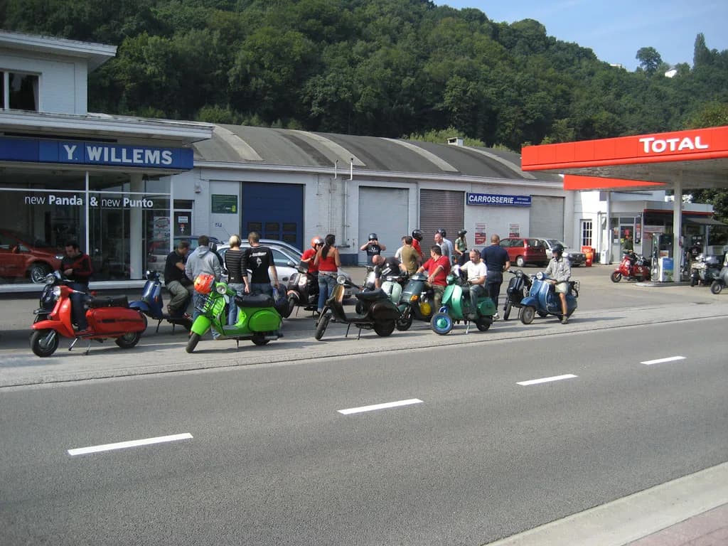 2006 Vespa run Luik