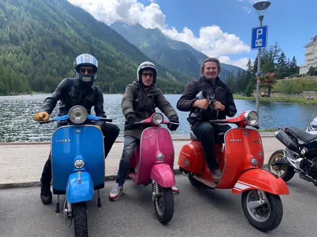 Testdrive of the SV in the Swiss alpsn