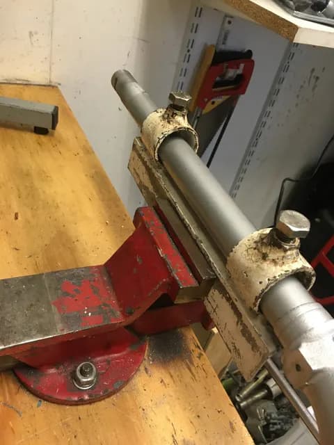 Sprint Front Fork Disc Brake Conversion