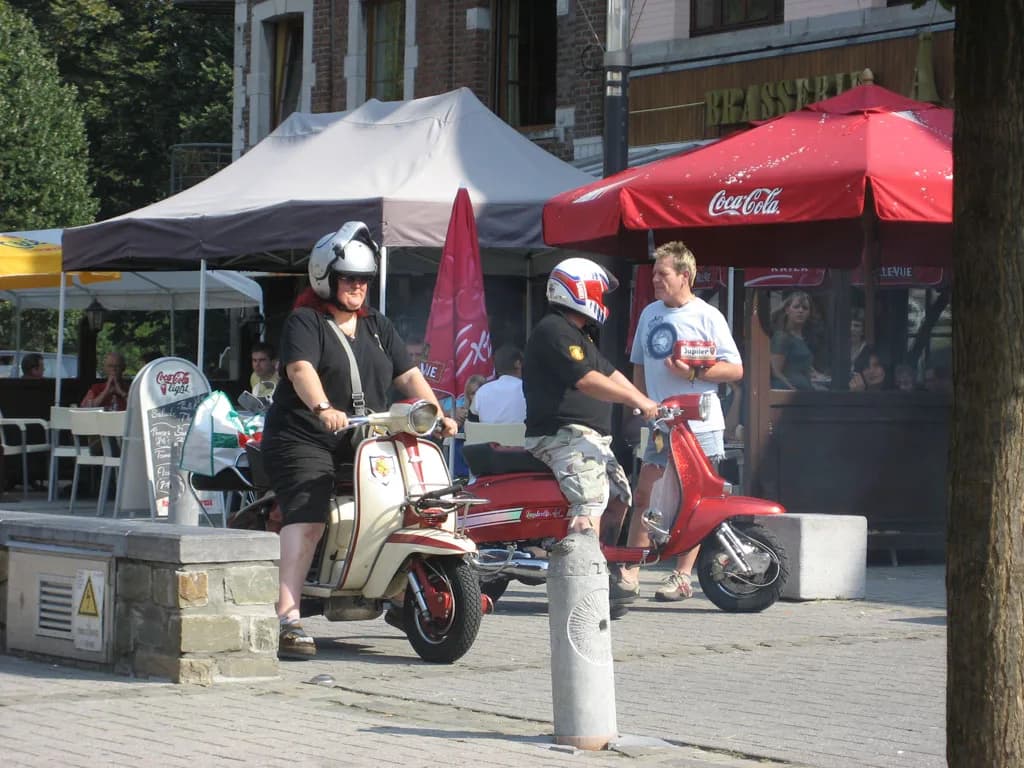 2006 Vespa run Luik