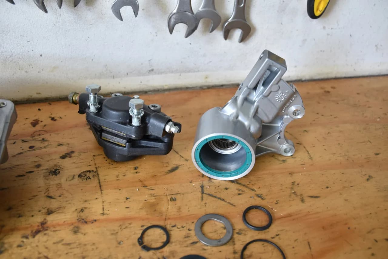 Sprint Front Fork Disc Brake Conversion