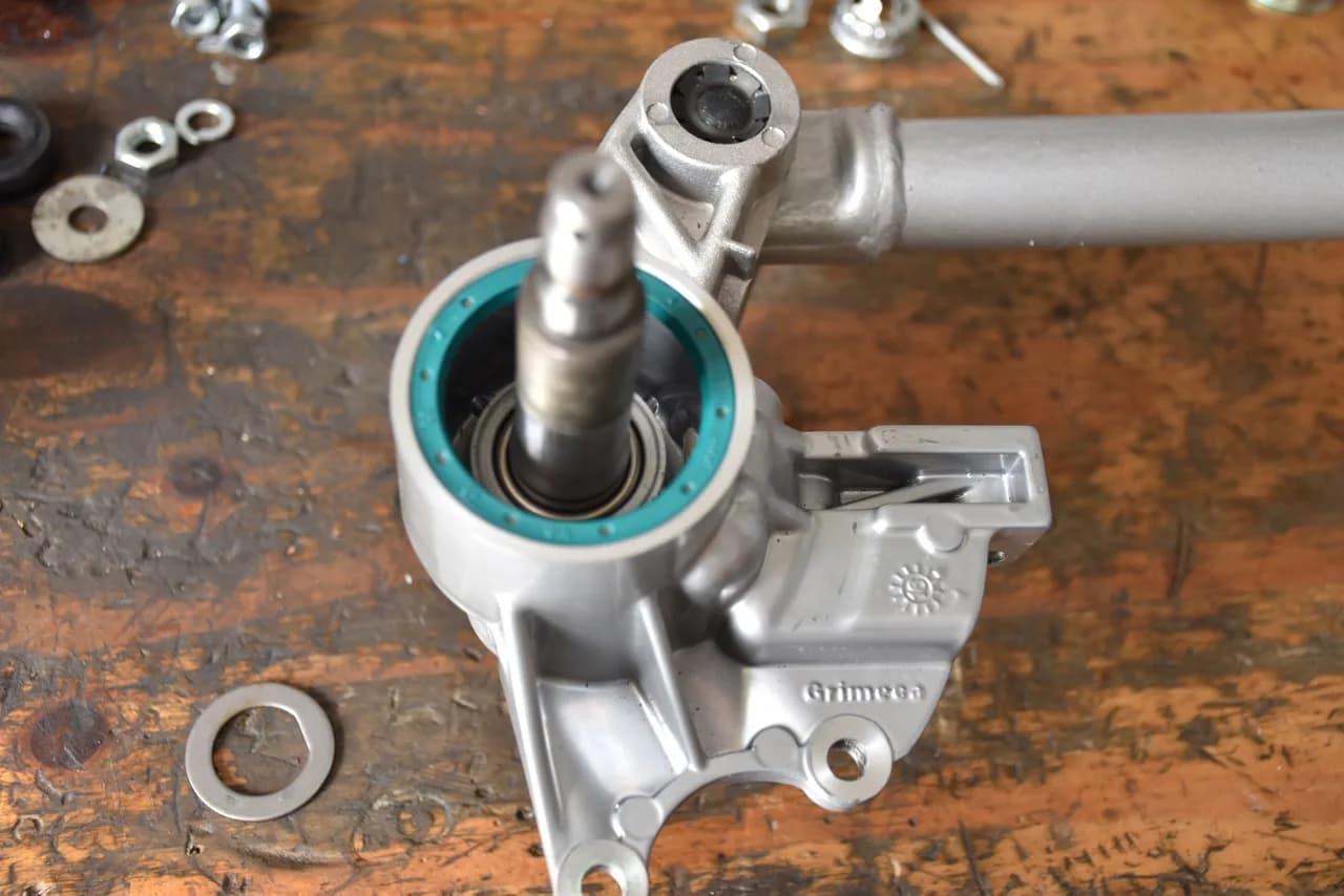 Sprint Front Fork Disc Brake Conversion