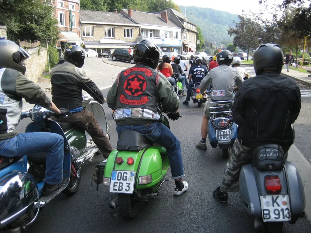 2006 Vespa run Luik