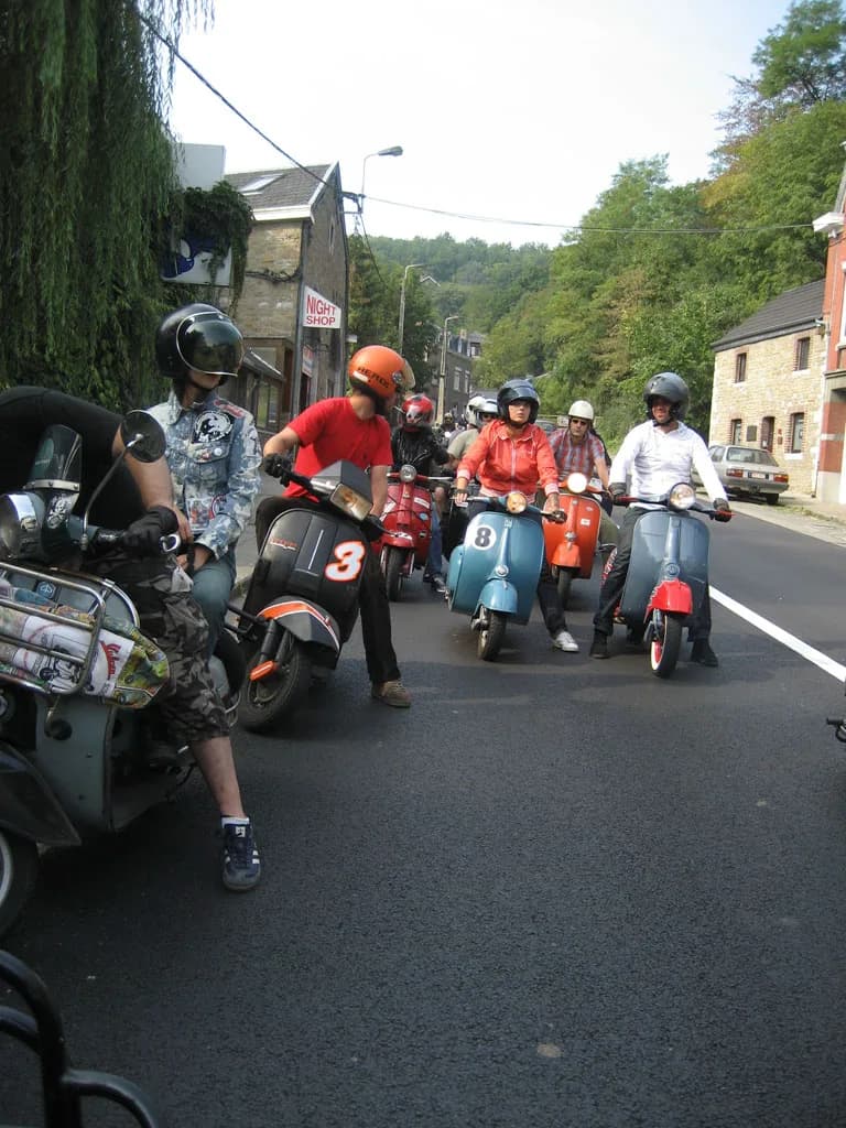 2006 Vespa run Luik